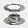 500 OEILLETS ROND INOX 18MM