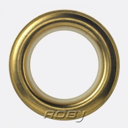 BOÎTE 100 OEILLETS TIR ROND 40MM LAITON