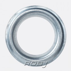 BOÎTE 100 OEILLETS TIR ROND 40MM ACIER ZINGUÉ