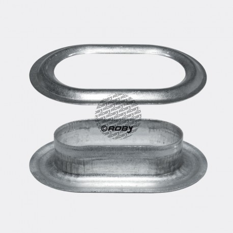 BOÎTE 1000 OEILLETS TIR 41X21MM ACIER ZINGUÉ BOÎTE 1000 OEILLETS TIR 41X21MM ACIER ZINGUÉ