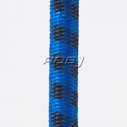 ROULEAU 100M SANDOW BLEU CHINÉ 10MM