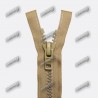 YKK 9MM SÉPARABLE SIMPLE TIRETTE PLASTIQUE BEIGE 150CM