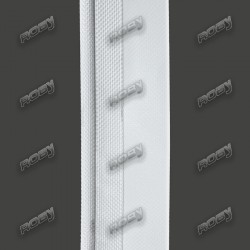 JONC 10MM 1 CÔTÉ POUR ROLLFIX BLANC ROULEAU 150M