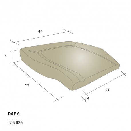 ASSISE DAF 6