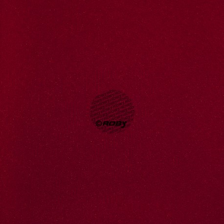VELOURS UNI ROUGE L.160CM