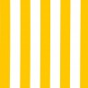 TOILE DOCRIL RAYURES ÉGALES JAUNE/BLANC L.120CM
