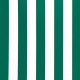 TOILE DOCRIL RAYURES ÉGALES VERT/BLANC L.120CM