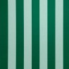 TOILE DOCRIL RAYURES ÉGALES VERT/VERT L.120CM