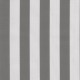 SUNBRELLA OUTDOOR/INDOOR STRIPE CHARCOAL L.137CM