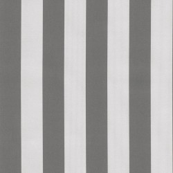 SUNBRELLA OUTDOOR/INDOOR STRIPE CHARCOAL L.137CM