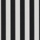 SUNBRELLA OUTDOOR/INDOOR STRIPE BLACK L.137CM